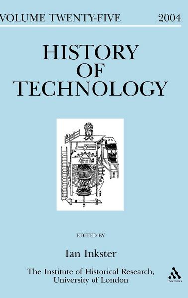 Produktbild: History of Technology, Volume 25