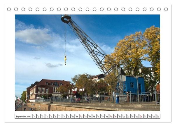 Produktbild: DUISBURG Facetten einer Stadt (Tischkalender 2026 DIN A5 quer), CALVENDO Monatskalender