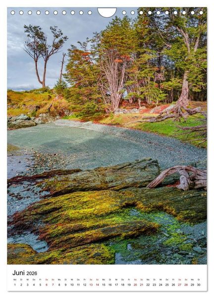 Produktbild: Patagonien, die sch&ouml;nsten Reiseziele: Wildnis am Rande der Welt (Wandkalender 2026 DIN A4 hoch), CALVENDO Monatskalender