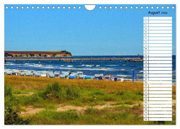 Produktbild: Ostseebad Boltenhagen - Sehnsuchtsort an der Ostsee (Wandkalender 2026 DIN A4 quer), CALVENDO Monatskalender