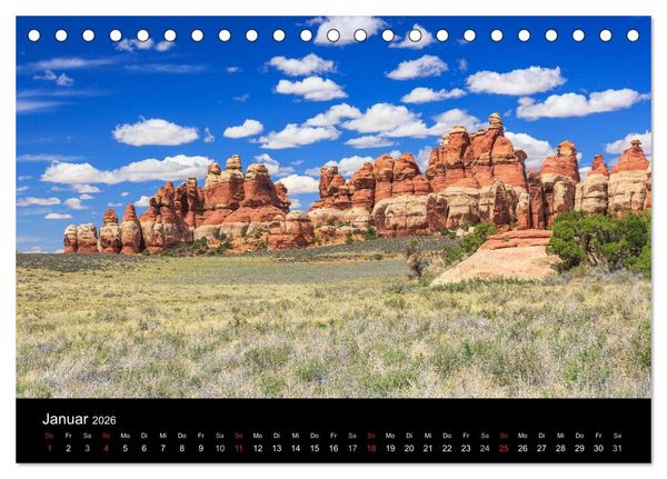 Produktbild: Canyonlands 2026 (Tischkalender 2026 DIN A5 quer), CALVENDO Monatskalender