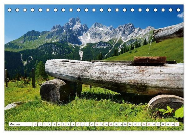 Produktbild: Geliebte Steiermark im Herzen &Ouml;sterreichs (Tischkalender 2026 DIN A5 quer), CALVENDO Monatskalender