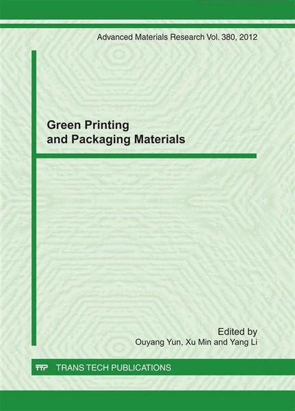 Produktbild: Green Printing and Packaging Materials