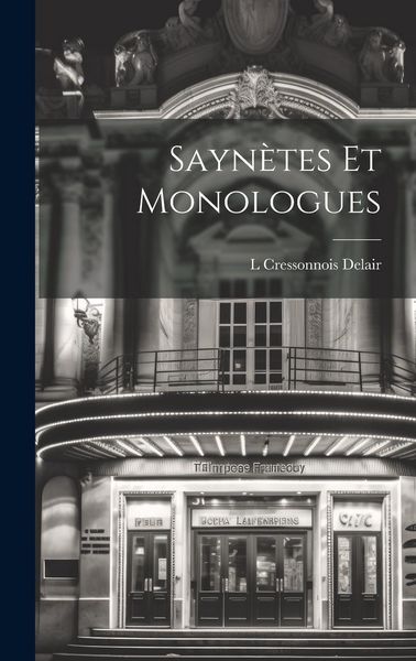 Produktbild: Sayn&egrave;tes Et Monologues