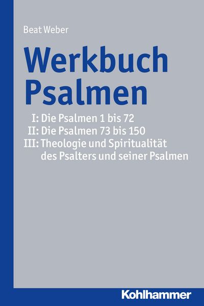 Produktbild: Werkbuch Psalmen I + II + III