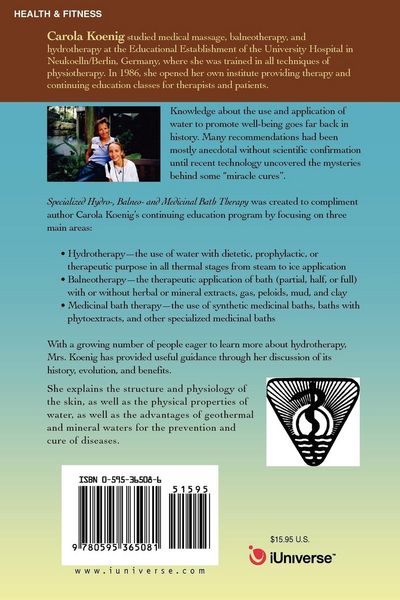 Produktbild: Specialized Hydro-, Balneo-and Medicinal Bath Therapy