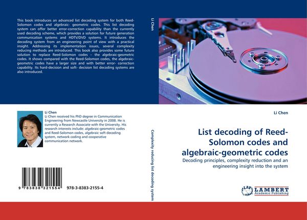 Produktbild: List decoding of Reed-Solomon codes and algebraic-geometric codes
