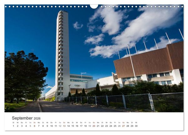 Produktbild: Helsinki - Hauptstadt am Finnischen Meerbusen (Wandkalender 2026 DIN A3 quer), CALVENDO Monatskalender