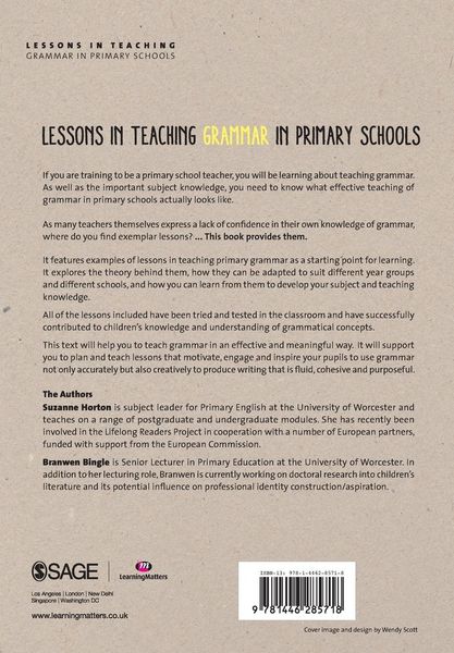 Produktbild: Lessons in Teaching Grammar in Primary Schools