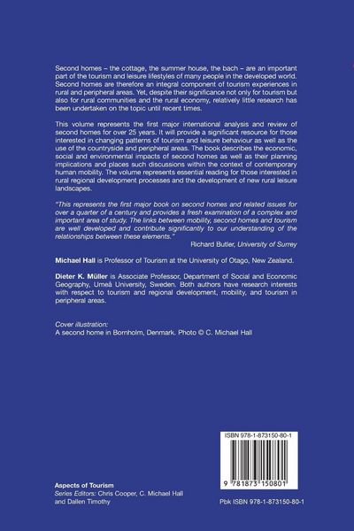 Produktbild: Tourism, Mobility and Second Homes