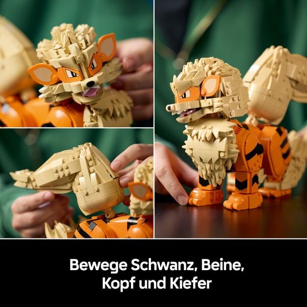 Produktbild: LEGO Pok&eacute;mon Arkani Modellbau - Mit Beweglicher Pok&eacute;mon Figur 72160