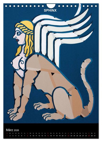 Produktbild: MYTHOS und LEGENDE (Wandkalender 2026 DIN A4 hoch), CALVENDO Monatskalender