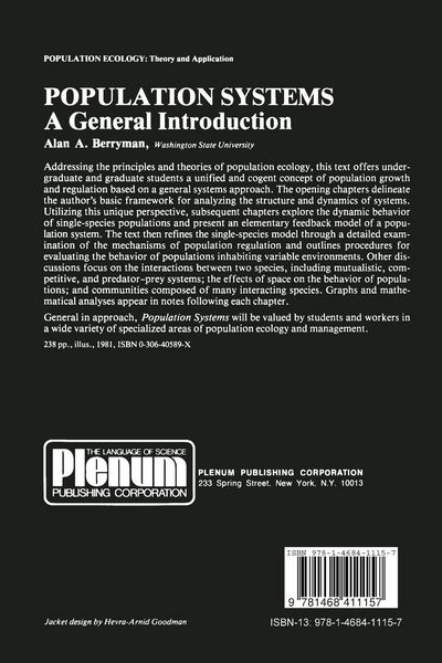 Produktbild: Population Biology of Tropical Insects