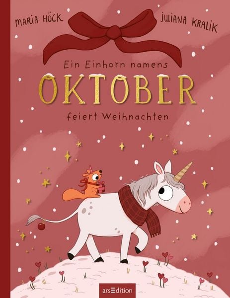 Produktbild: Ein Einhorn namens Oktober feiert Weihnachten