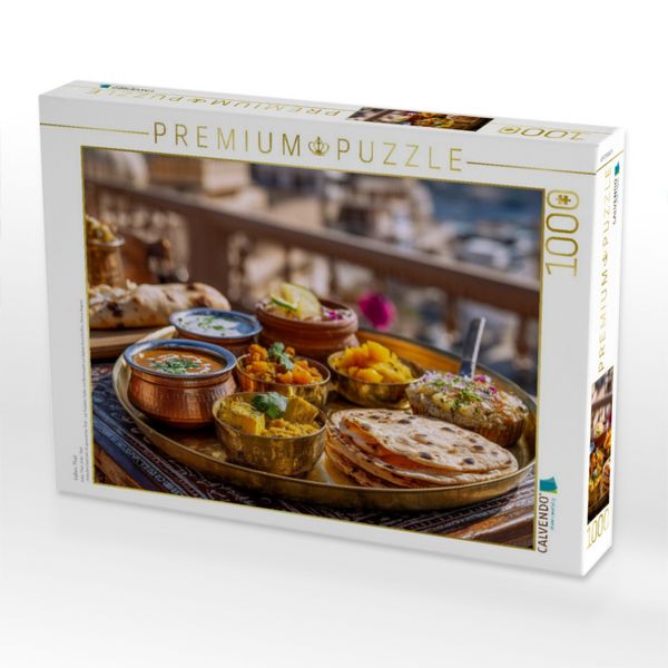 Produktbild: CALVENDO Puzzle Indien: Thali | 1000 Teile Lege-Gr&ouml;&szlig;e 64x48cm Foto-Puzzle f&uuml;r gl&uuml;ckliche Stunden