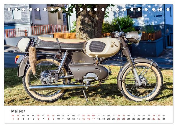 Produktbild: Kreidler-Kult (Tischkalender 2027 DIN A5 quer), CALVENDO Monatskalender