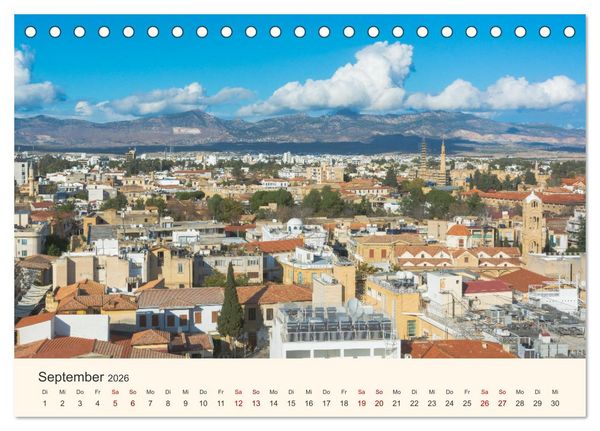 Produktbild: Zypern erleben (Tischkalender 2026 DIN A5 quer), CALVENDO Monatskalender