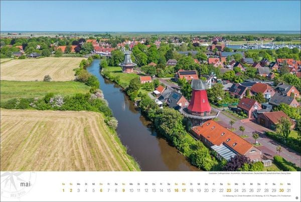 Produktbild: Nordsee Globetrotter Kalender 2027 - Von frischem Wind und weiten Str&auml;nden