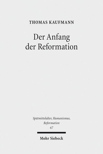 Produktbild: Der Anfang der Reformation