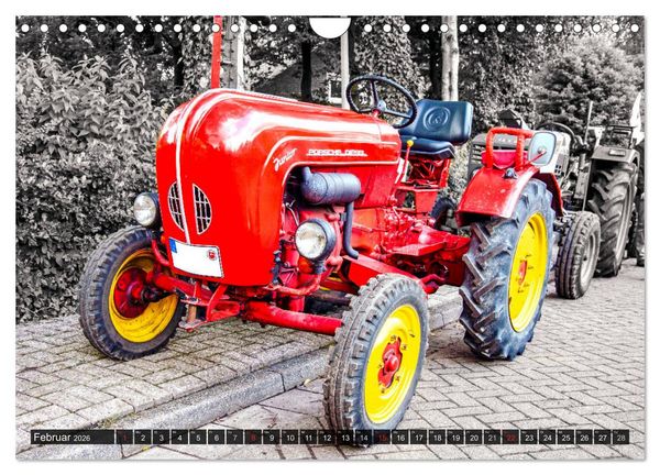 Produktbild: Trecker-Liebhaber (Wandkalender 2026 DIN A4 quer), CALVENDO Monatskalender