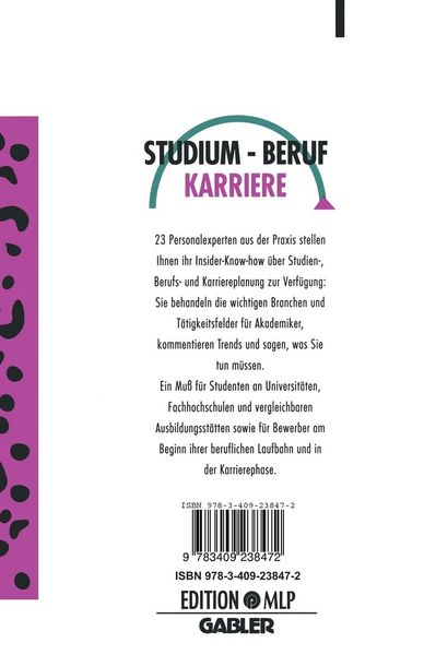 Produktbild: Studium &mdash; Beruf Karriere