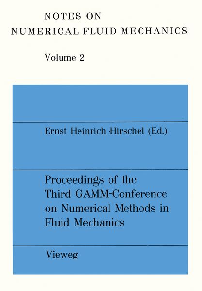 Produktbild: Proceedings of the Third GAMM &mdash; Conference on Numerical Methods in Fluid Mechanics