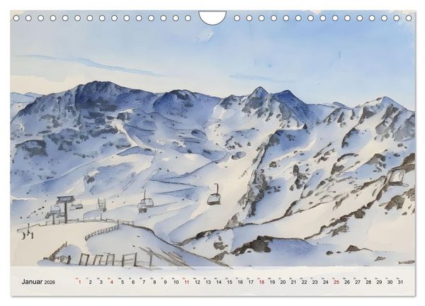 Produktbild: Europas Zwergstaaten im Fokus (Wandkalender 2026 DIN A4 quer), CALVENDO Monatskalender