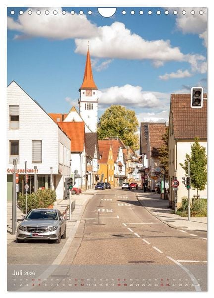 Produktbild: Ilsfeld (Wandkalender 2026 DIN A4 hoch), CALVENDO Monatskalender
