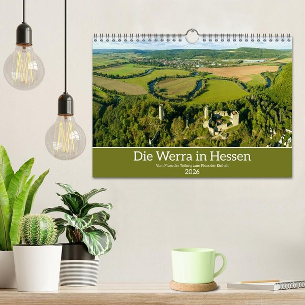 Produktbild: Die Werra in Hessen (Wandkalender 2026 DIN A4 quer), CALVENDO Monatskalender