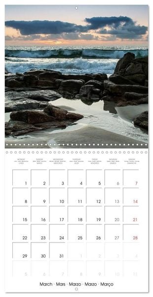Produktbild: Bretagne Paysages c&ocirc;tiers (Calendrier mural carr&eacute; 2027 30x30 cm) Calendrier double avec une page pour vos prises de notes