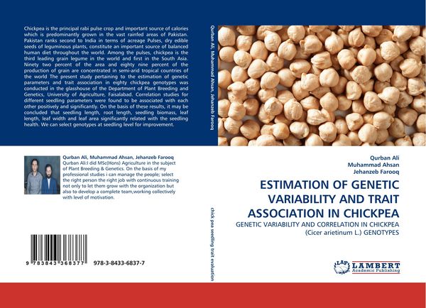 Produktbild: Estimation Of Genetic Variability and Trait Association in Chickpea