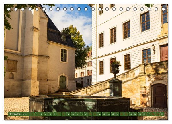 Produktbild: Klassikerstadt Weimar - Reise durch das sch&ouml;ne Th&uuml;ringen (Tischkalender 2026 DIN A5 quer), CALVENDO Monatskalender