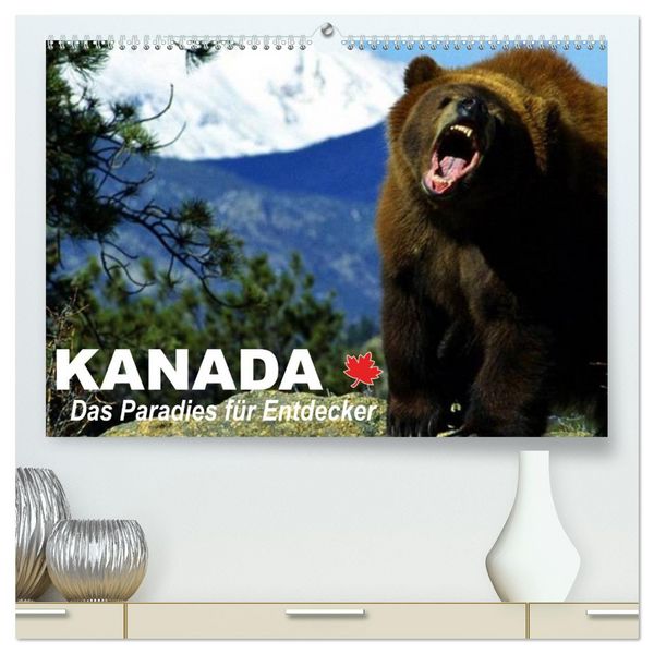 Produktbild: Kanada - Das Paradies f&uuml;r Entdecker (hochwertiger Premium Wandkalender 2026 DIN A2 quer), Kunstdruck in Hochglanz
