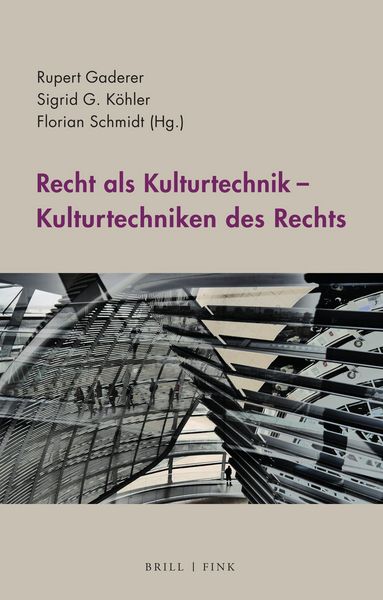 Produktbild: Recht als Kulturtechnik &ndash; Kulturtechniken des Rechts