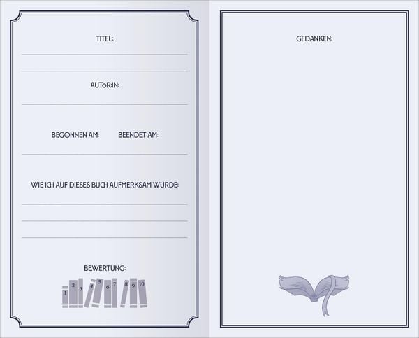 Produktbild: Mein B&uuml;chertagebuch