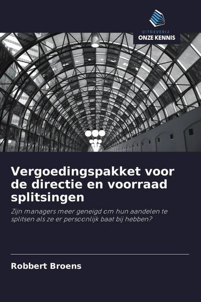 Produktbild: Vergoedingspakket voor de directie en voorraad splitsingen