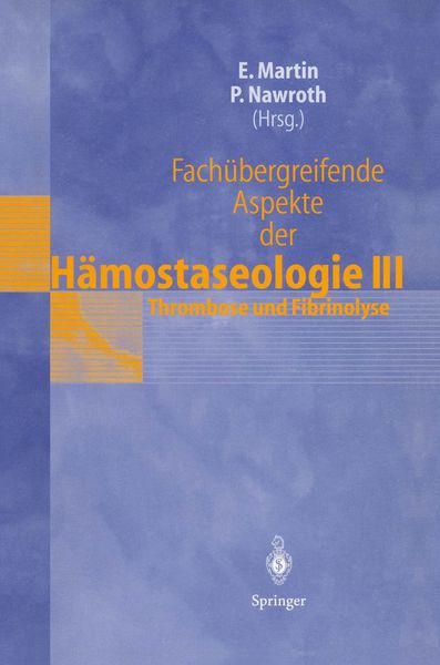 Produktbild: Fach&uuml;bergreifende Aspekte der H&auml;mostaseologie III