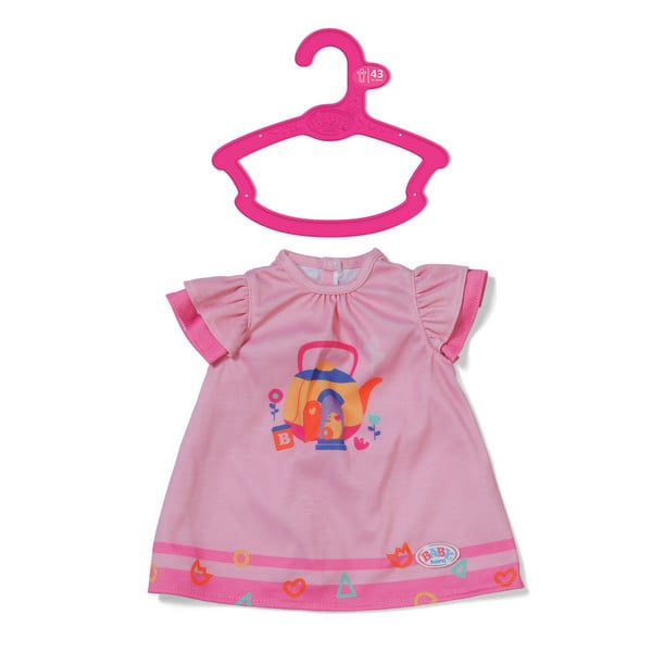 Produktbild: Zapf Creation BABY born Puppenkleidung Kleid Teezeit rosa 43cm