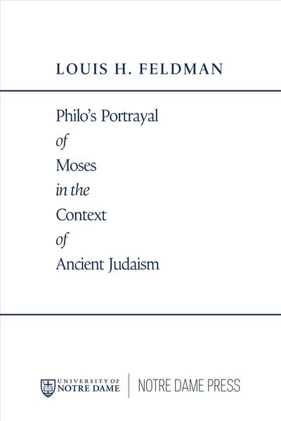 Produktbild: Philo's Portrayal of Moses in the Context of Ancient Judaism