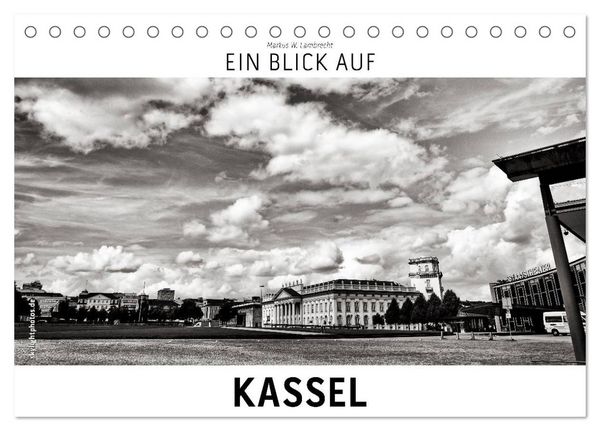 Produktbild: Ein Blick auf Kassel (Tischkalender 2026 DIN A5 quer), CALVENDO Monatskalender