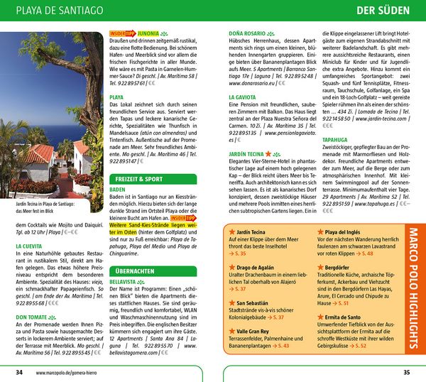 Produktbild: MARCO POLO Reisef&uuml;hrer La Gomera, El Hierro