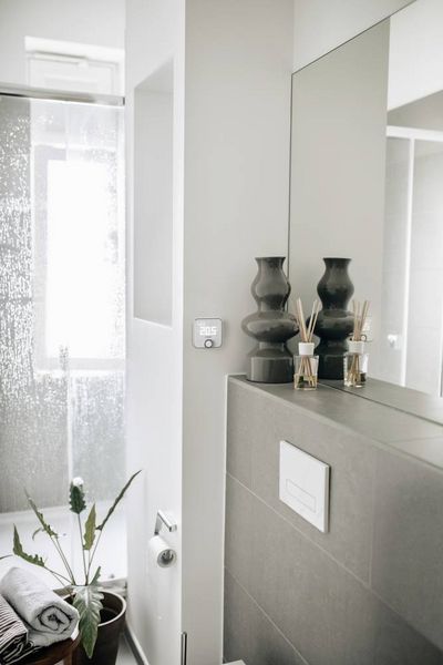 Produktbild: Bosch Smart Home BTH-RM Funk-Temperatursensor, -Luftfeuchtesensor, Raumthermostat