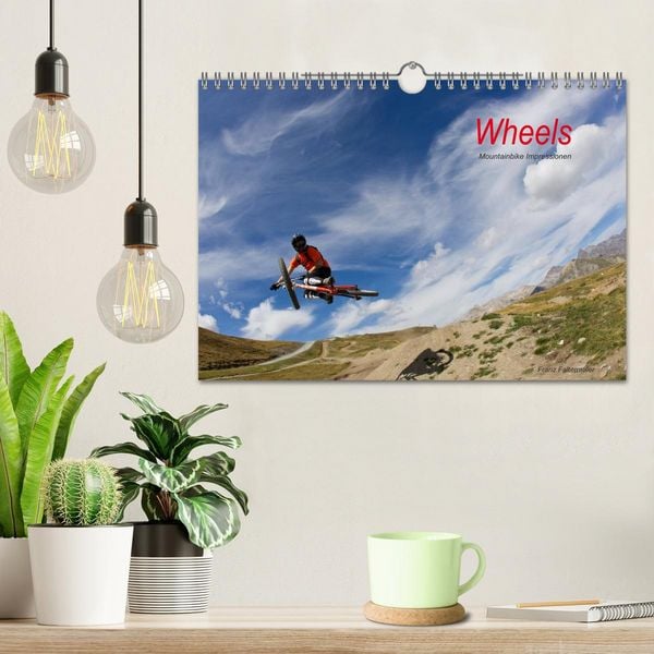 Produktbild: Wheels (Wandkalender 2026 DIN A4 quer), CALVENDO Monatskalender