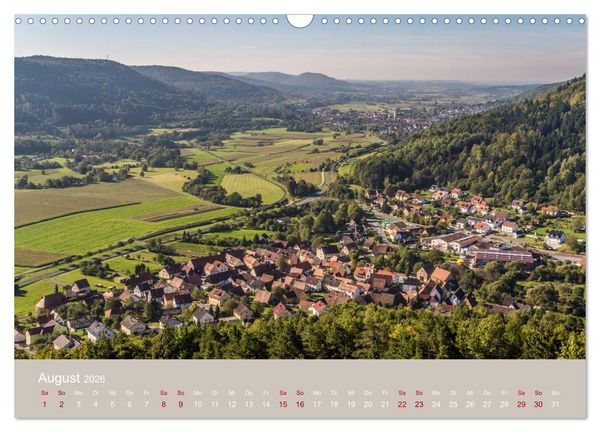 Produktbild: Sch&ouml;ne Aussichten in die Fr&auml;nkische Schweiz (Wandkalender 2026 DIN A3 quer), CALVENDO Monatskalender