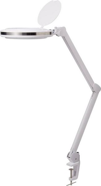 Produktbild: TOOLCRAFT TO-7567479 730lm 127mm (5 Zoll) Dimmbare LED-Lupenleuchte mit Klemme 8D 3X Vergr&ouml;&szlig;erungsfaktor=3.0 x 12.7cm 2021 Ener