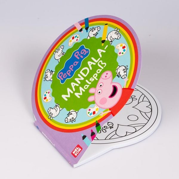 Produktbild: Peppa Wutz Ausmalbilder: MANDALA Malspa&szlig;