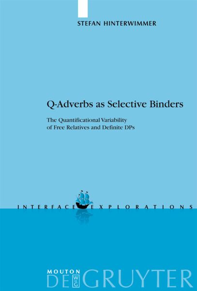 Produktbild: Q-Adverbs as Selective Binders