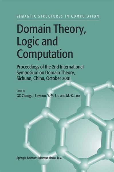 Produktbild: Domain Theory, Logic and Computation