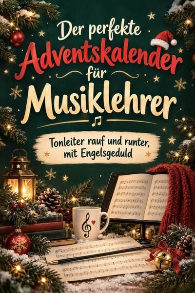 Produktbild: Der perfekte Adventskalender f&uuml;r Musiklehrer