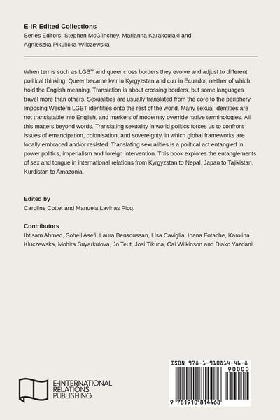 Produktbild: Sexuality and Translation in World Politics